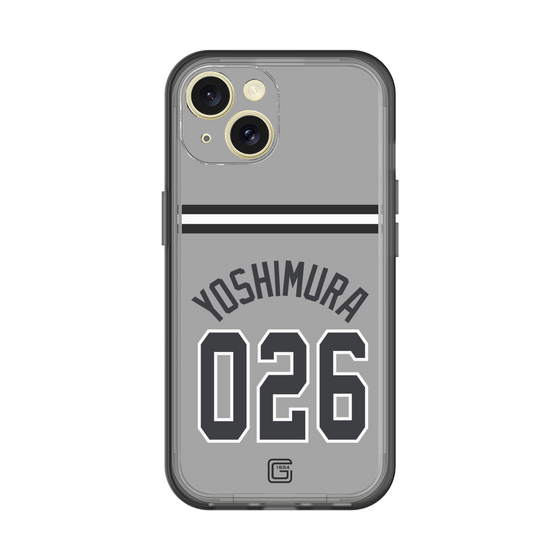 スリムプロテクションプレミアムケース［ 読売ジャイアンツ - #026 YOSHIMURA - ビジター ］