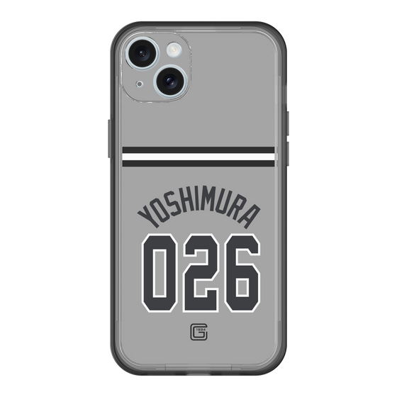 スリムプロテクションプレミアムケース［ 読売ジャイアンツ - #026 YOSHIMURA - ビジター ］