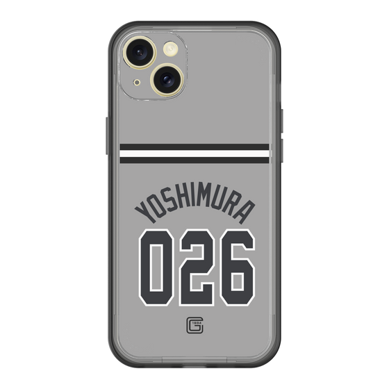 スリムプロテクションプレミアムケース［ 読売ジャイアンツ - #026 YOSHIMURA - ビジター ］