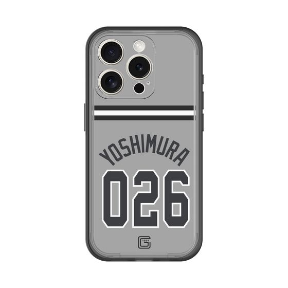 スリムプロテクションプレミアムケース［ 読売ジャイアンツ - #026 YOSHIMURA - ビジター ］