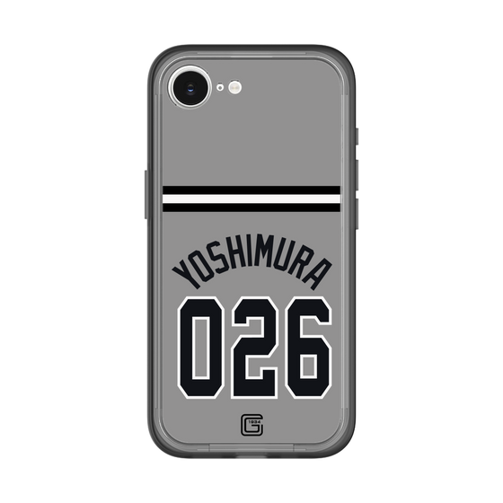 スリムプロテクションプレミアムケース［ 読売ジャイアンツ - #026 YOSHIMURA - ビジター ］