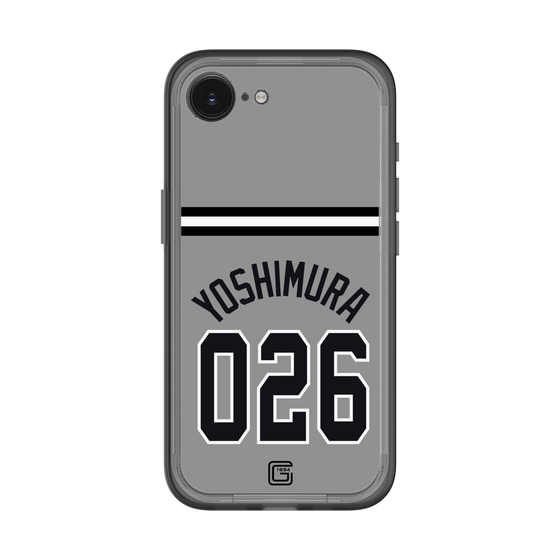スリムプロテクションプレミアムケース［ 読売ジャイアンツ - #026 YOSHIMURA - ビジター ］