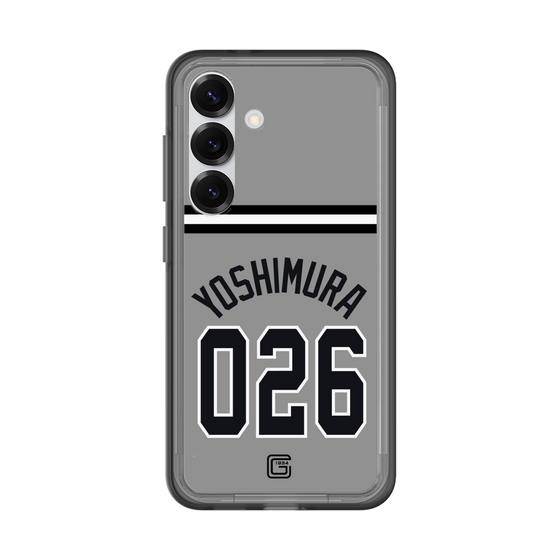 スリムプロテクションプレミアムケース［ 読売ジャイアンツ - #026 YOSHIMURA - ビジター ］