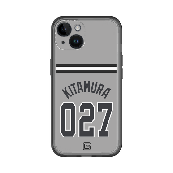 スリムプロテクションプレミアムケース［ 読売ジャイアンツ - #027 KITAMURA - ビジター ］