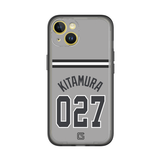 スリムプロテクションプレミアムケース［ 読売ジャイアンツ - #027 KITAMURA - ビジター ］
