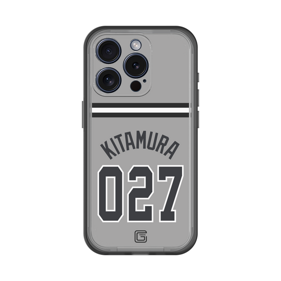 スリムプロテクションプレミアムケース［ 読売ジャイアンツ - #027 KITAMURA - ビジター ］