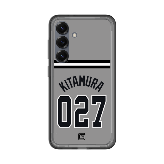 スリムプロテクションプレミアムケース［ 読売ジャイアンツ - #027 KITAMURA - ビジター ］