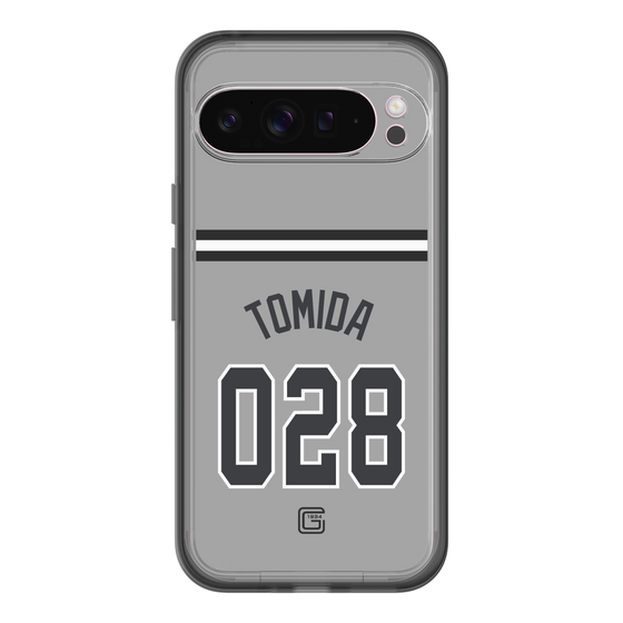スリムプロテクションプレミアムケース［ 読売ジャイアンツ - #028 TOMIDA - ビジター ］