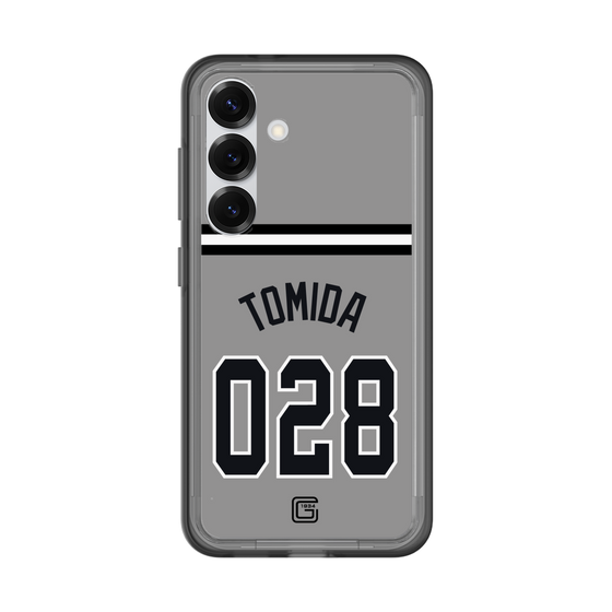 スリムプロテクションプレミアムケース［ 読売ジャイアンツ - #028 TOMIDA - ビジター ］