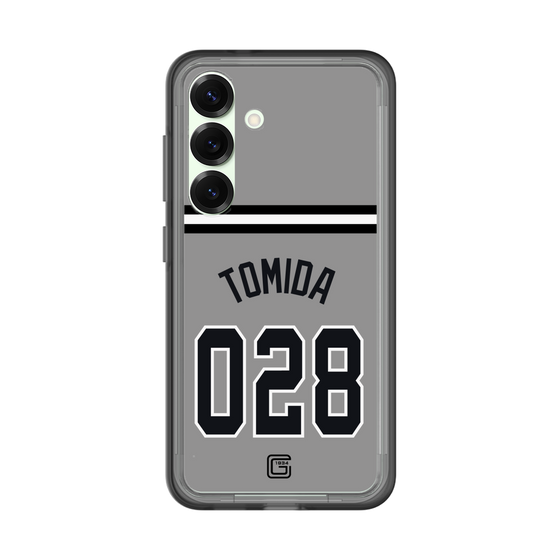 スリムプロテクションプレミアムケース［ 読売ジャイアンツ - #028 TOMIDA - ビジター ］