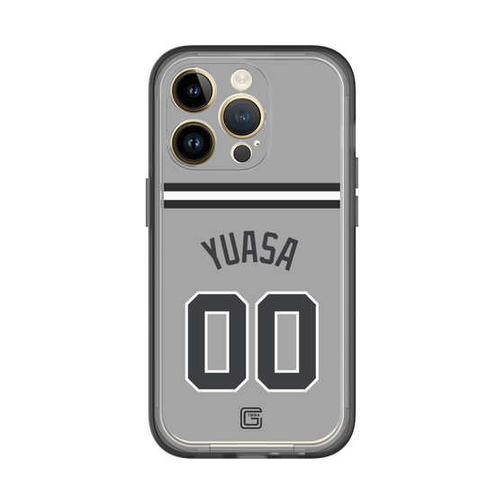 スリムプロテクションプレミアムケース［ 読売ジャイアンツ - #00 YUASA - ビジター ］
