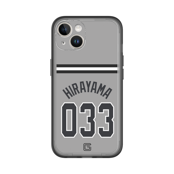スリムプロテクションプレミアムケース［ 読売ジャイアンツ - #033 HIRAYAMA - ビジター ］