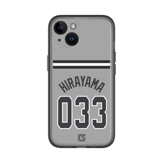 スリムプロテクションプレミアムケース［ 読売ジャイアンツ - #033 HIRAYAMA - ビジター ］