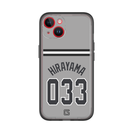スリムプロテクションプレミアムケース［ 読売ジャイアンツ - #033 HIRAYAMA - ビジター ］