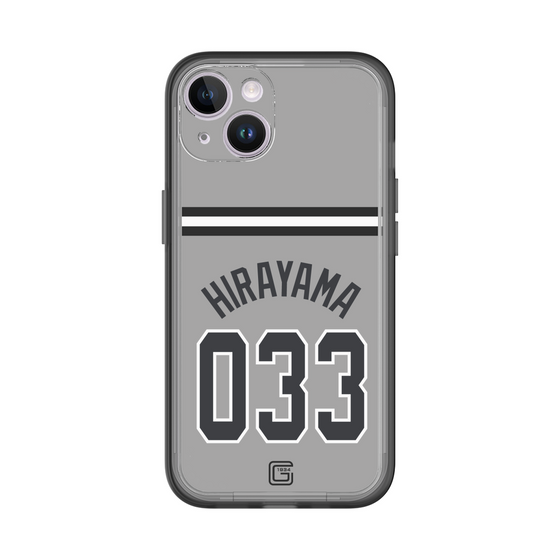 スリムプロテクションプレミアムケース［ 読売ジャイアンツ - #033 HIRAYAMA - ビジター ］