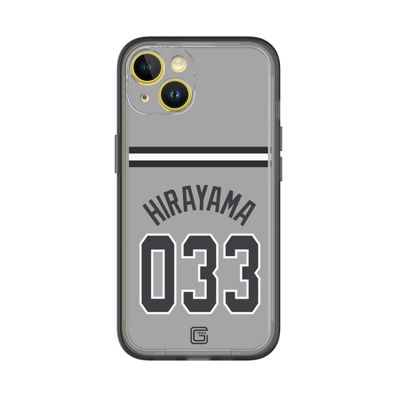 スリムプロテクションプレミアムケース［ 読売ジャイアンツ - #033 HIRAYAMA - ビジター ］
