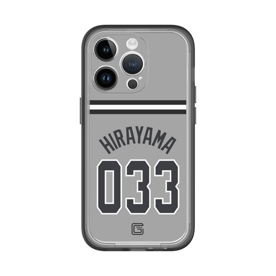スリムプロテクションプレミアムケース［ 読売ジャイアンツ - #033 HIRAYAMA - ビジター ］
