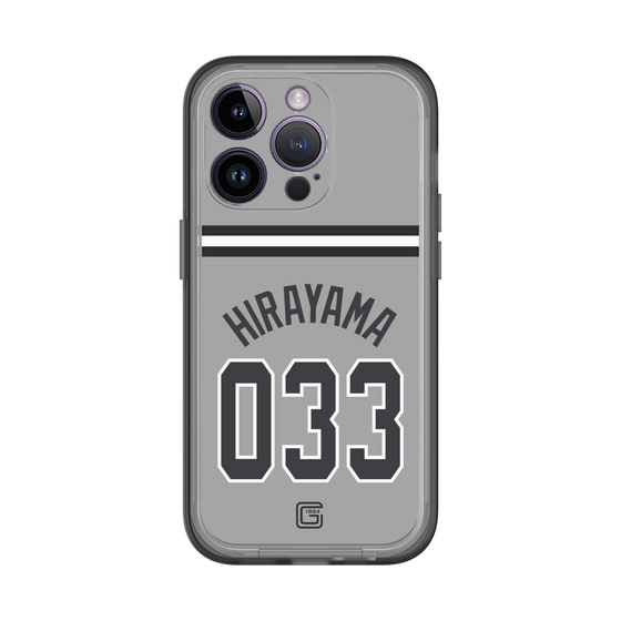 スリムプロテクションプレミアムケース［ 読売ジャイアンツ - #033 HIRAYAMA - ビジター ］