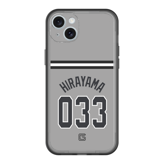 スリムプロテクションプレミアムケース［ 読売ジャイアンツ - #033 HIRAYAMA - ビジター ］