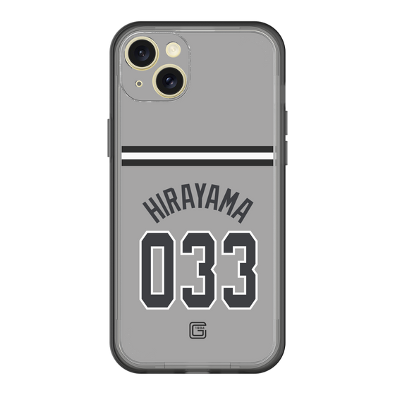 スリムプロテクションプレミアムケース［ 読売ジャイアンツ - #033 HIRAYAMA - ビジター ］