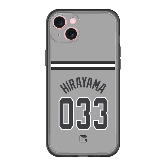 スリムプロテクションプレミアムケース［ 読売ジャイアンツ - #033 HIRAYAMA - ビジター ］