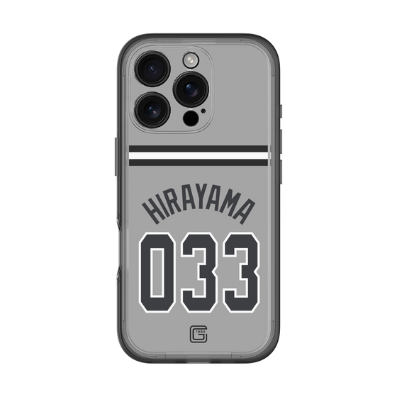スリムプロテクションプレミアムケース［ 読売ジャイアンツ - #033 HIRAYAMA - ビジター ］