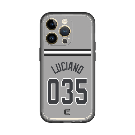 スリムプロテクションプレミアムケース［ 読売ジャイアンツ - #035 LUCIANO - ビジター ］