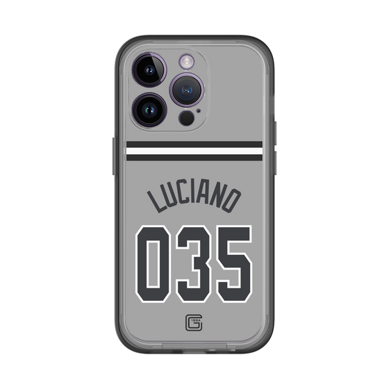 スリムプロテクションプレミアムケース［ 読売ジャイアンツ - #035 LUCIANO - ビジター ］