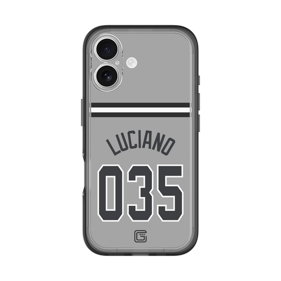 スリムプロテクションプレミアムケース［ 読売ジャイアンツ - #035 LUCIANO - ビジター ］