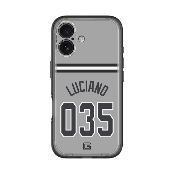 スリムプロテクションプレミアムケース［ 読売ジャイアンツ - #035 LUCIANO - ビジター ］