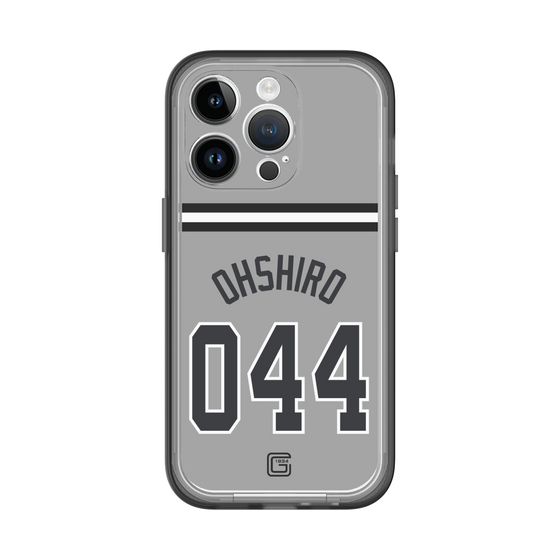 スリムプロテクションプレミアムケース［ 読売ジャイアンツ - #044 OHSHIRO - ビジター ］