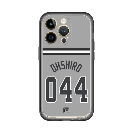 スリムプロテクションプレミアムケース［ 読売ジャイアンツ - #044 OHSHIRO - ビジター ］