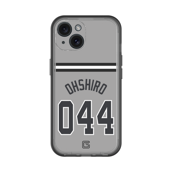 スリムプロテクションプレミアムケース［ 読売ジャイアンツ - #044 OHSHIRO - ビジター ］
