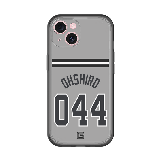 スリムプロテクションプレミアムケース［ 読売ジャイアンツ - #044 OHSHIRO - ビジター ］