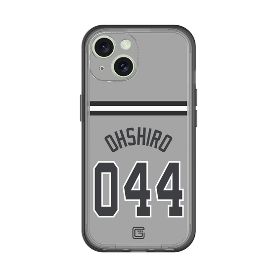 スリムプロテクションプレミアムケース［ 読売ジャイアンツ - #044 OHSHIRO - ビジター ］