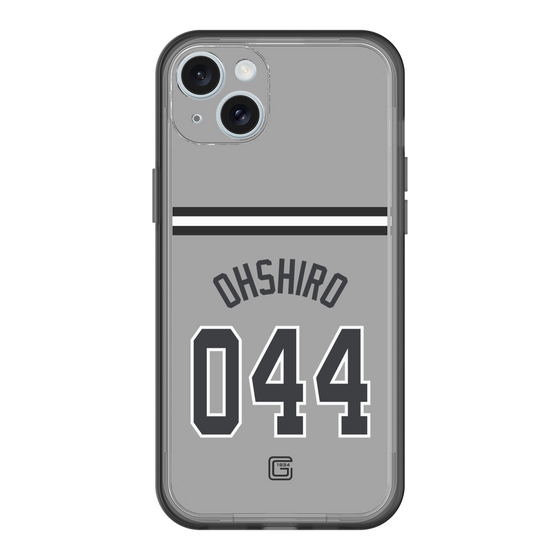 スリムプロテクションプレミアムケース［ 読売ジャイアンツ - #044 OHSHIRO - ビジター ］