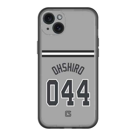 スリムプロテクションプレミアムケース［ 読売ジャイアンツ - #044 OHSHIRO - ビジター ］