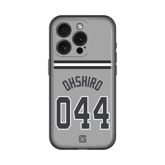 スリムプロテクションプレミアムケース［ 読売ジャイアンツ - #044 OHSHIRO - ビジター ］
