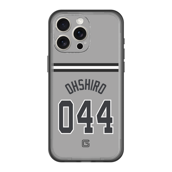 スリムプロテクションプレミアムケース［ 読売ジャイアンツ - #044 OHSHIRO - ビジター ］