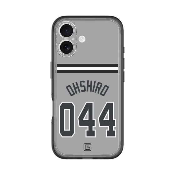 スリムプロテクションプレミアムケース［ 読売ジャイアンツ - #044 OHSHIRO - ビジター ］