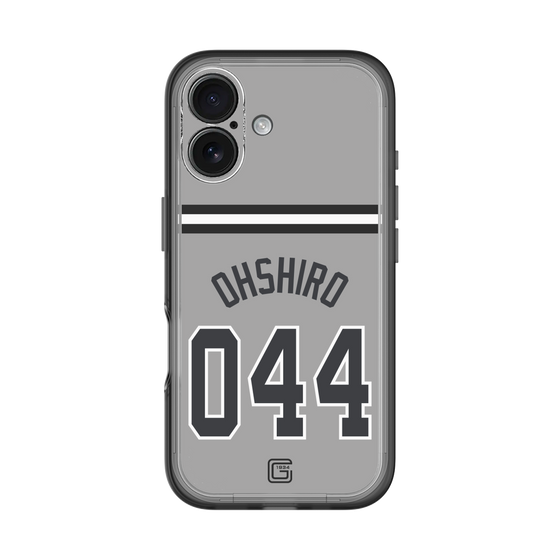 スリムプロテクションプレミアムケース［ 読売ジャイアンツ - #044 OHSHIRO - ビジター ］