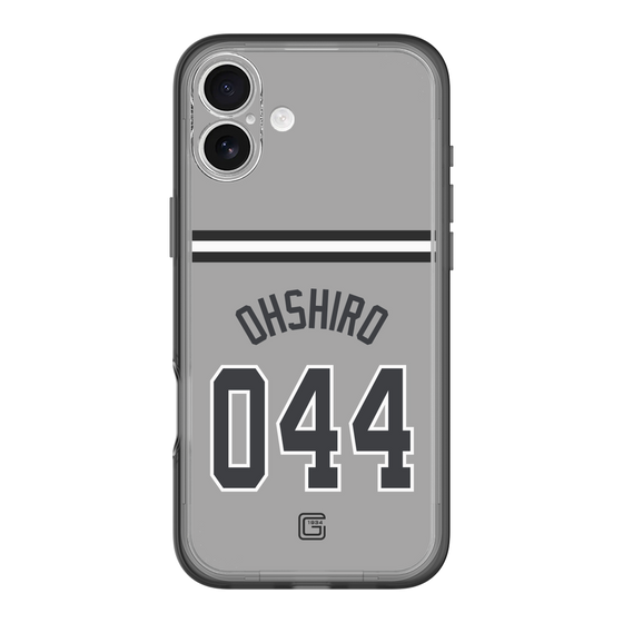 スリムプロテクションプレミアムケース［ 読売ジャイアンツ - #044 OHSHIRO - ビジター ］