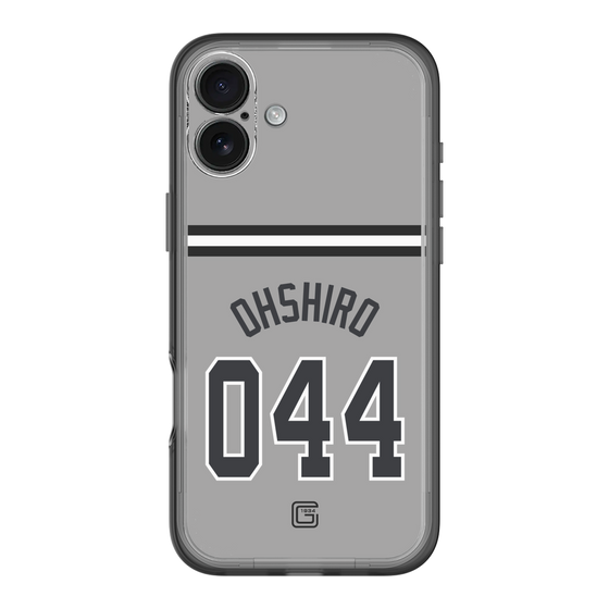 スリムプロテクションプレミアムケース［ 読売ジャイアンツ - #044 OHSHIRO - ビジター ］