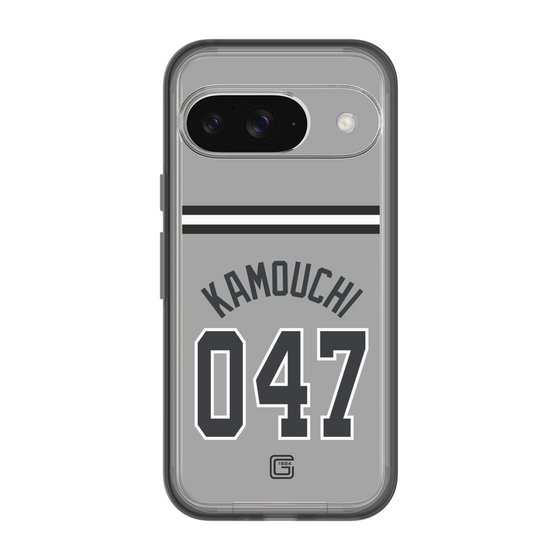 スリムプロテクションプレミアムケース［ 読売ジャイアンツ - #047 KAMOUCHI - ビジター ］