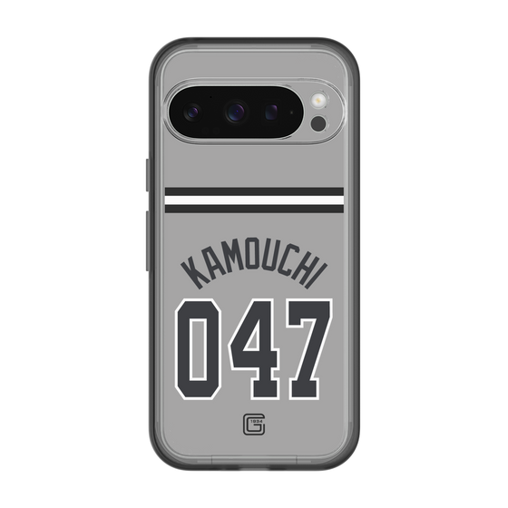 スリムプロテクションプレミアムケース［ 読売ジャイアンツ - #047 KAMOUCHI - ビジター ］
