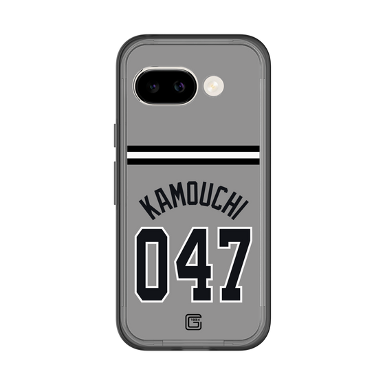 スリムプロテクションプレミアムケース［ 読売ジャイアンツ - #047 KAMOUCHI - ビジター ］