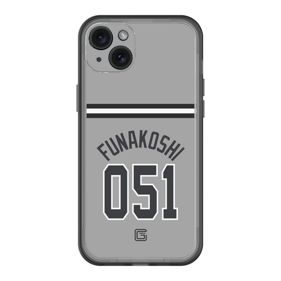 スリムプロテクションプレミアムケース［ 読売ジャイアンツ - #051 FUNAKOSHI - ビジター ］