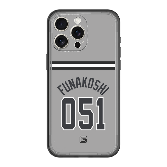 スリムプロテクションプレミアムケース［ 読売ジャイアンツ - #051 FUNAKOSHI - ビジター ］