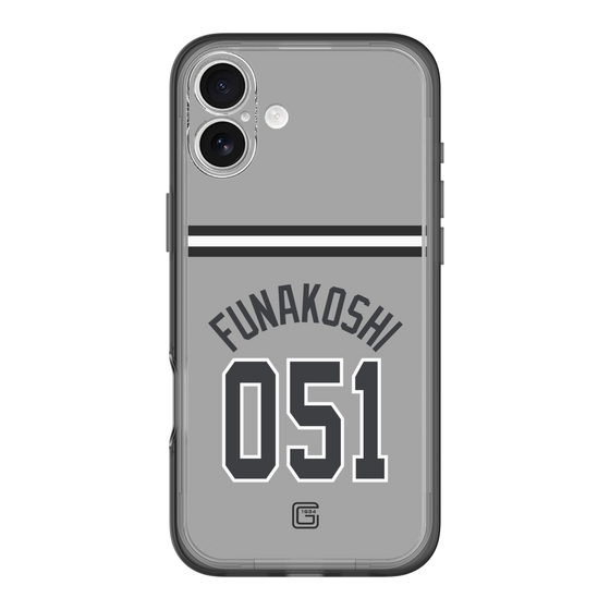 スリムプロテクションプレミアムケース［ 読売ジャイアンツ - #051 FUNAKOSHI - ビジター ］