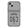 スリムプロテクションプレミアムケース［ 読売ジャイアンツ - #063 HANADA - ビジター ］